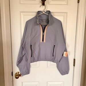 Free People So Fly Half Zip NWT